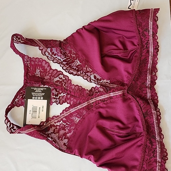 2 -Maidenform Bras: T-Back Lace Bralettes, Both Large, - Picture 11 of 12